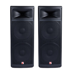 2x Intimidation PI-215 MK3 Total: 1000W RMS 2 x 15" Active Speaker DJ PA