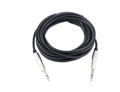 Omnitronic Jack Cable 6.3 Stereo 6M Bk Road