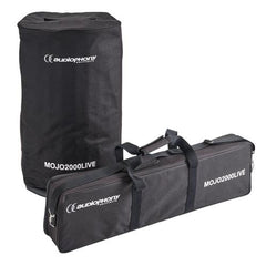 Audiophony MOJO2000 Live Active Column Speaker 12" 2400W Includes Bags