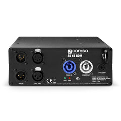 Cameo SB 6 T RDM DMX/RDM-Splitter/Booster mit 6 Ausgängen und 3- und 5-poligen Anschlüssen