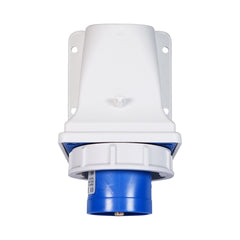 PCE 16A 230V 2P+E IP67 Wall Mount Inlet (5132-6k)