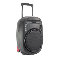 Ibiza Sound PORT15UHF-MKII Système audio portable 15"/38CM avec Bluetooth et 2 micros UHF