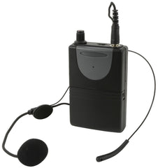 QTX Neckband Mic + Beltpack for QRPA & QXPA (174.1 MHz)