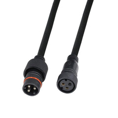 LEDJ 10m Xterior Power 3-Pin Male - Female Cable