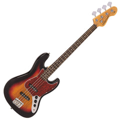 Vintage V49 Coaster Bass Guitar Pack - 3 Tone Sunburst