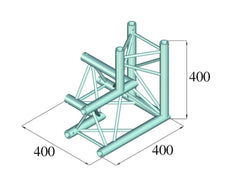 Alutruss Decolock Dq3-Pal33 Coin 3 voies 90 ?