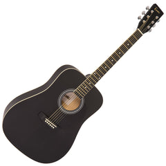 Encore Acoustic Guitar - Black