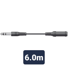 AV:Link 6,3-mm-Stereo-Stecker auf 6,3-mm-Stereo-Buchse, 6,0 m