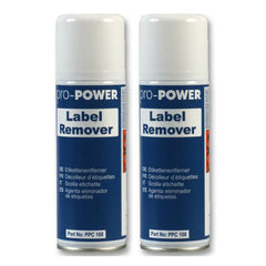 2x Pro Power Label Remover Spray Cleaner 200ml