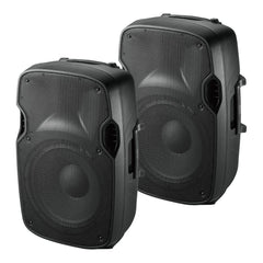 2x Ibiza Sound XTK15 Passive 15" Speaker 600W Sound System PA DJ Disco