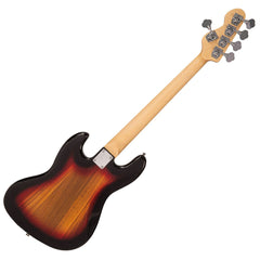 Vintage V495 Coaster 5 String Bass Guitar Pack - 3 Tone Sunburst