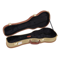 Kinsman Dlx Wooden Ukulele Case - Concert