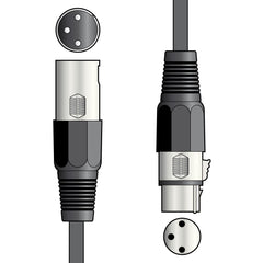 Câble DMX 6M, plomb 110ohm XLR 3p, haute qualité, Durable