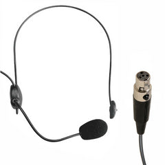 Q-Audio QWM Headset (for beltpacks with TA4 mini-XLR sockets)