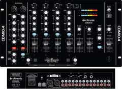 Citronic CDM10:4 MK5 19" 4-Kanal-USB-Mixer