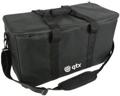 Sac de transport QTX 4Way PAR pour canettes et accessoires avec séparateurs amovibles