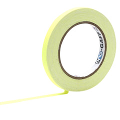 Ruban Gaffer en tissu fluorescent eLumen8 3170 12 mm x 23 m - Jaune