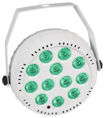 QTX BATPAR-18: Rechargeable Mini LED PAR Light 12x 1.5W RGB