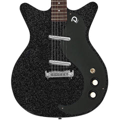 Danelectro Blackout 59 Guitar - Black Metalflake