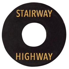 Joe Doe Poker Chip In Aged Black - Stairway - Highway