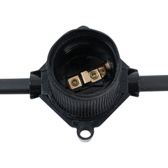 PCE 25m ES Festoon, 0.3m Spacing with 16A Plug and Socket *B-Stock