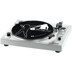 Stageline DJP-104USB Platine vinyle stéréo HiFi avec entraînement par courroie en vinyle