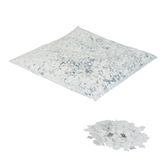 Equinox Loose Confetti 10x10mm White Silver 1kg