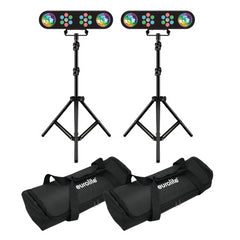 2x Thor Partybar Eco Astro Effects Bar Lighting Set inc Bags