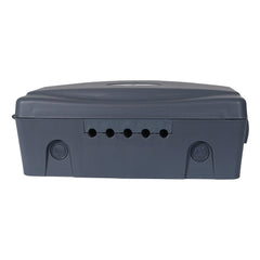 Masterplug Weatherproof Electric Box Dark Grey IP54 Outdoor Garden Power