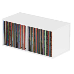 Glorious Record Box 230 Système de rangement blanc pour disques 12''