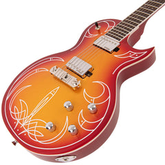 Joe Doe By Vintage - Hot Rod Cali-sunset Burst With Case