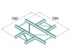 Alutruss Decolock Dq2-Pac41H 4-Wege-Kreuzstück