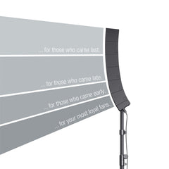 Système de baie de tournée compact LD Systems CURV 500 TS