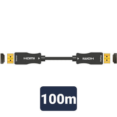 AV:Link Ultra High Speed ​​4K UHD aktives Glasfaser-HDMI 2.0-Kabel 100 m