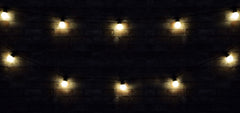 LYYT Outdoor LED Festoon Light 10M Warm White