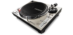 2x Reloop RP-7000MK2 Silver Professional Upper Torque Turntable System