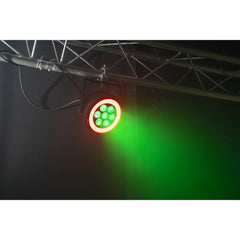 Ibiza THINPAR-LED-RING Extra Plat PAR Effet Halo DJ