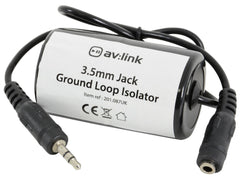 av:link Boucle d'isolateur de masse pour câble jack 3,5 mm