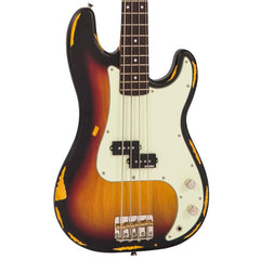 Vintage V4 Icon Bass - Distressed Sunset Sunburst