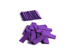 TCM FX Slowfall Confetti rectangulaire 55x18mm, violet, 1kg