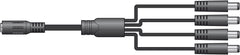 Mercury-Adapter 1x 2,1 mm DC-Steckdose auf 4x 2,1 mm DC-Klinkenstecker