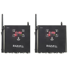 Ibiza Light WD300DMX Émetteur-récepteur DMX sans fil 2,4 GHz