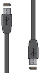 AV:Link USB Typ-C auf USB Typ-C Synchronisierungs- und Ladekabel 1,5 m