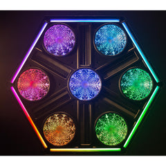 Briteq BTX-SKYRAN Hexagonal Multi Effect Light LED RGB