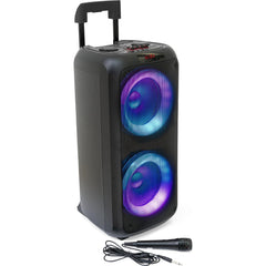 Ibiza VENUS600 Enceinte Karaoké Lumineuse 2 x 8"/20cm 600W