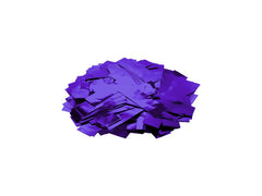 TCM FX Confettis métalliques rectangulaires 55x18mm, violet, 1kg