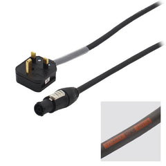 LEDJ 1m 13A Plug to Neutrik PowerCON TRUE1 Cable