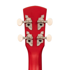 Laka Rainbow Series Ukulele & Bag - Red