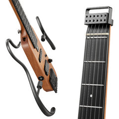 Donner HUSH-X Natural - Travel Electric Guitar