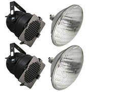 LAMPES PAR56 NOIRES 2X 300w INC. 